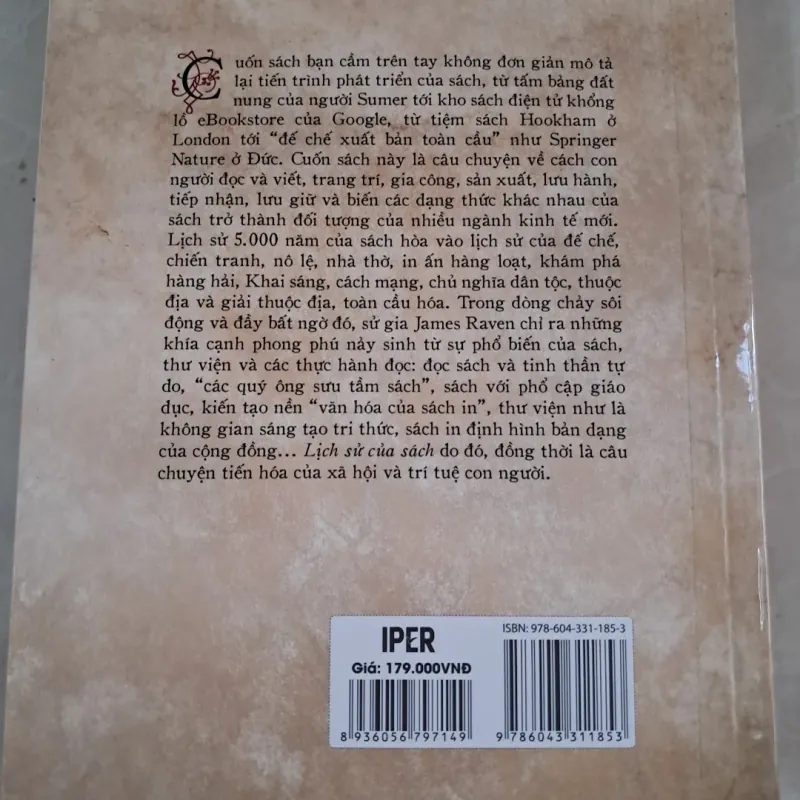Lịch Sử Của Sách - James Raven 747811