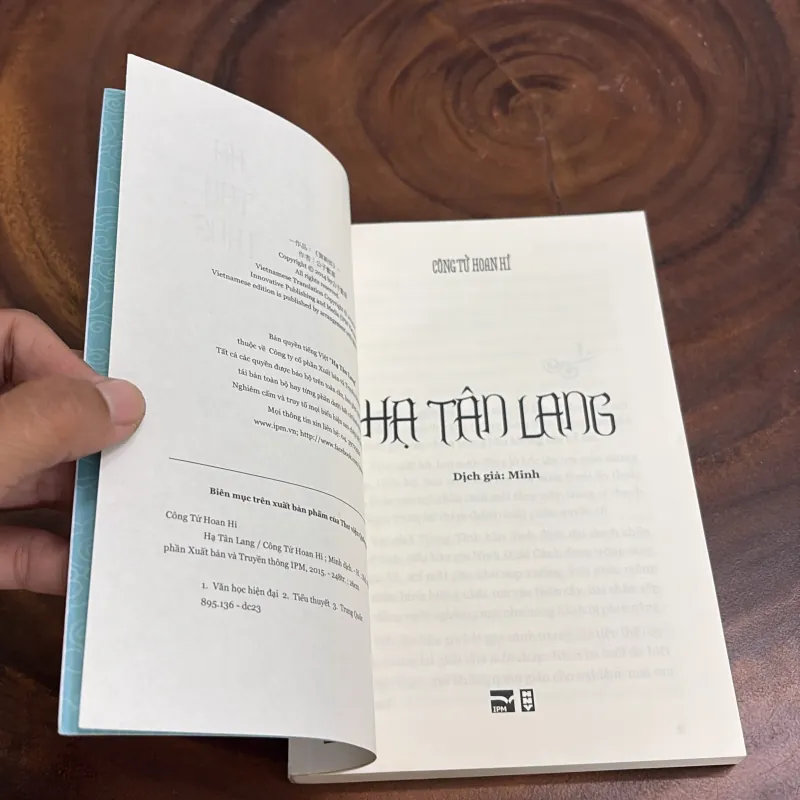 [Có Bookmark] - II Công Tử Hoan Hỉ: Hạ Tân Lang - 2015 1000936