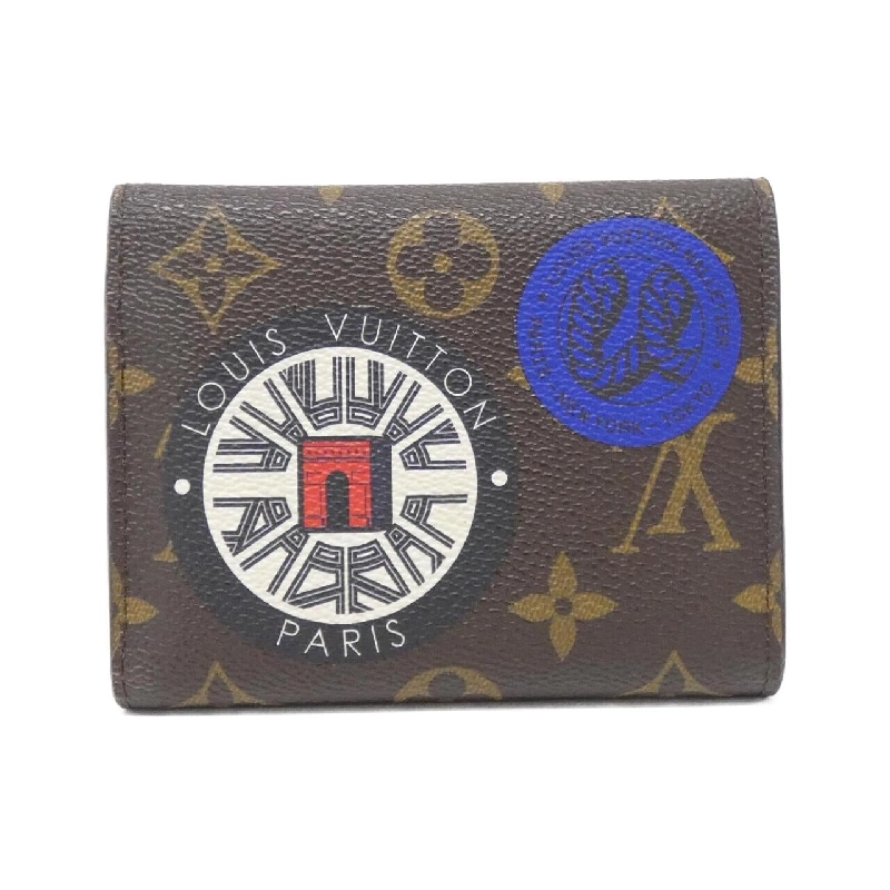 Ví Louis Vuitton Monogram World Tour Portefeuille Victorine M62151 620716
