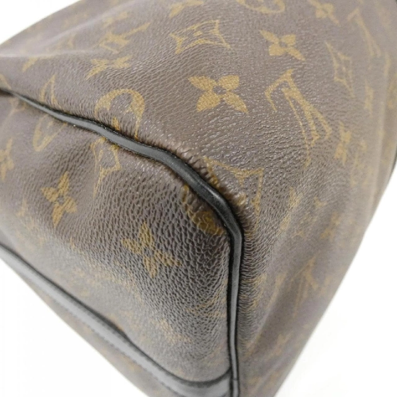 Túi xách Boston Louis Vuitton Monogram Macassar Keepall Bandoulière 55cm M56714 - Hàng hiệu Authentic 770759