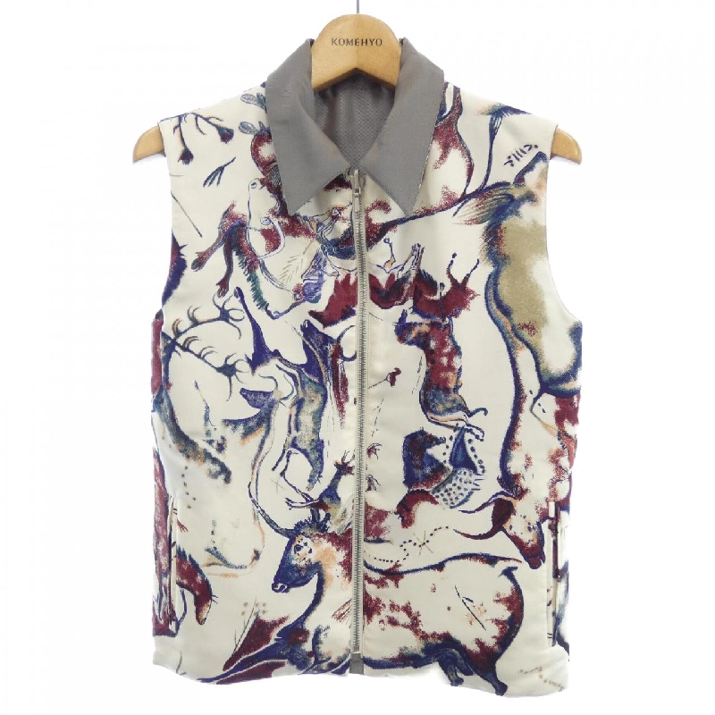 HERMES PREMIERES MAINS Vải twill. Áo gile 631897