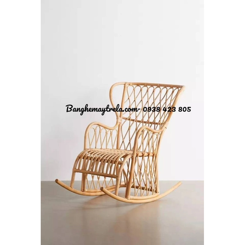 Ghế bập bênh mây tre 443533