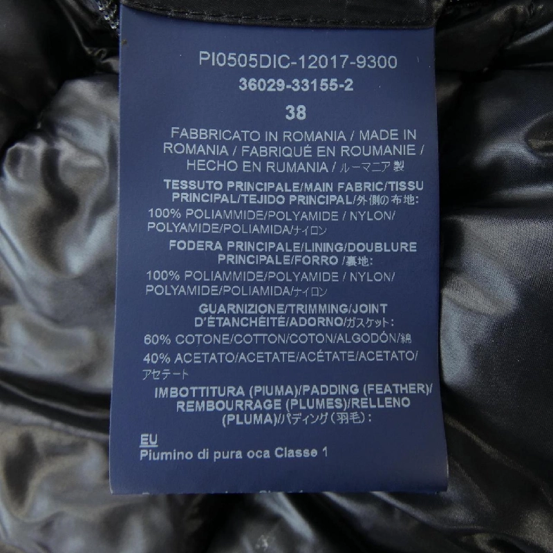 Herno ICONICO PI0505DIC Áo khoác lông 632550