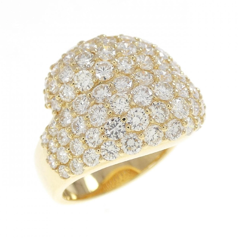 Nhẫn kim cương Pavé K18YG 2.80CT - Hàng hiệu chính hãng 849343