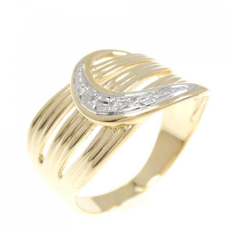 K18YG/PT900 Nhẫn Kim Cương - Hàng hiệu Chính hãng 848664