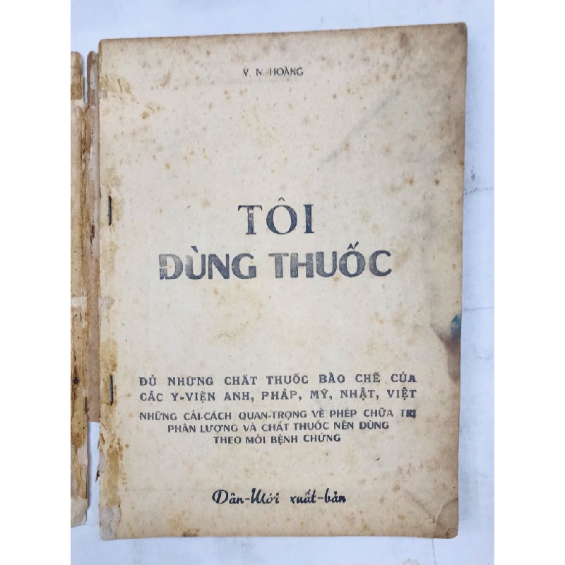 Tôi dùng thuốc - V.N. Hoàng 128704