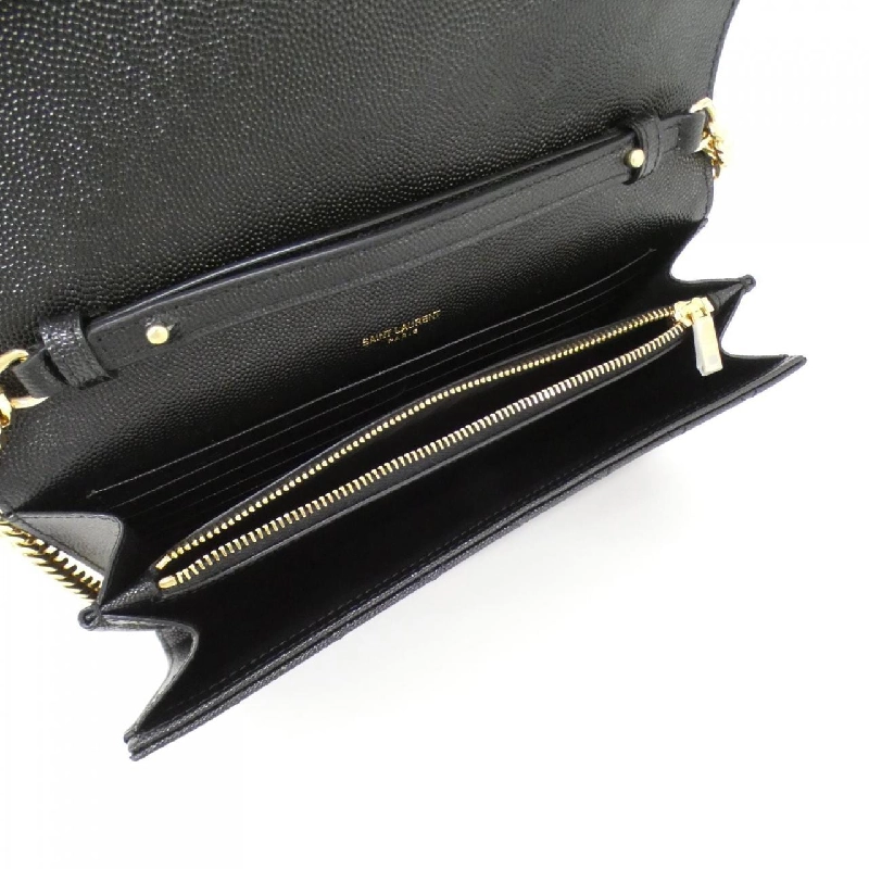 【Sản phẩm mới】Saint Laurent 620280 BOW91 ví dây chuyền 621154