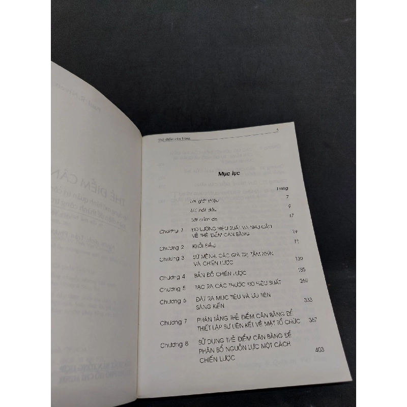 Thẻ điểm cân bằng mới 80% 2009 HCM1408 912098