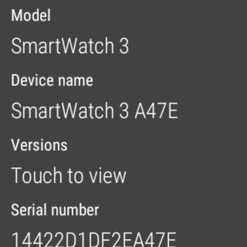 Đồng hồ thông minh Sony SmartWatch 3 SWR50 màu đen đã qua sử dụng 550