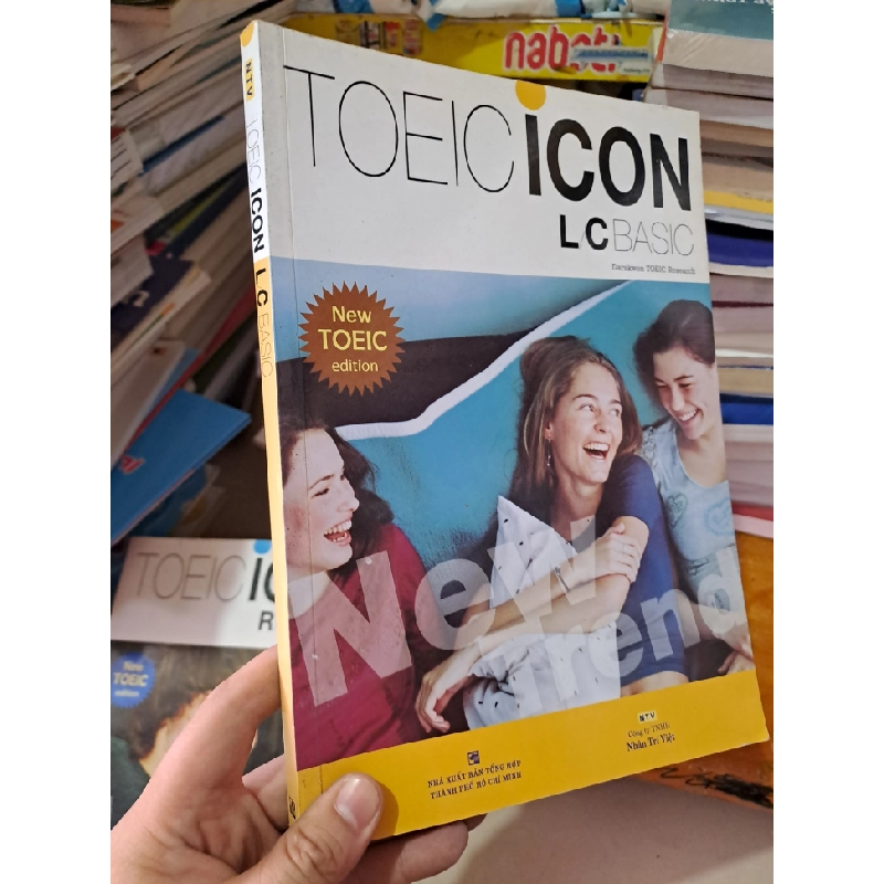 Toeic Icon bộ 2 cuốn RC + LC basic mới 80% có viết hightlight HCM0808 HỌC NGOẠI NGỮ 527235