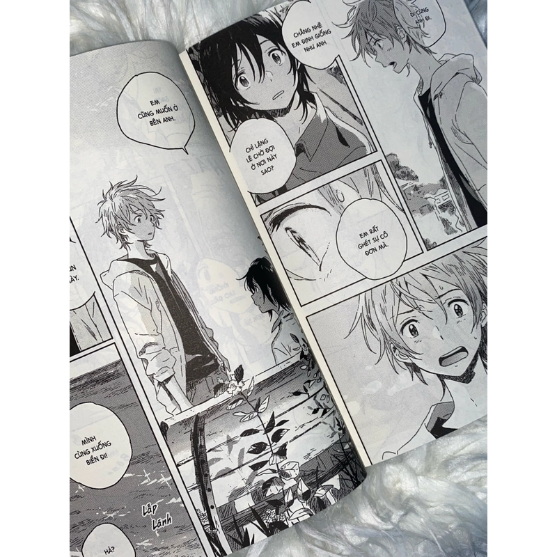 Manga boylove "Người lạ bên bờ biển" kèm quà - Kii Kanna 476788
