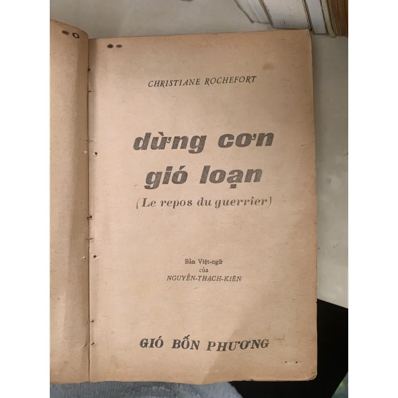 DỪNG CƠN GIÓ LOẠN - CHRISTIANE ROCHEFORT 621745