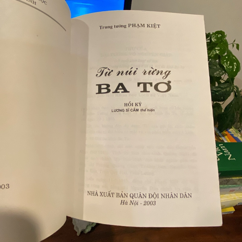 TỪ NÚI RỪNG BA TƠ (Hồi ký) 462760