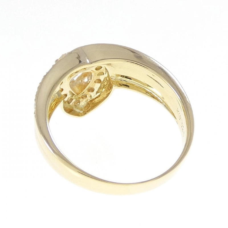 Nhẫn kim cương K18YG 0.53CT 667290