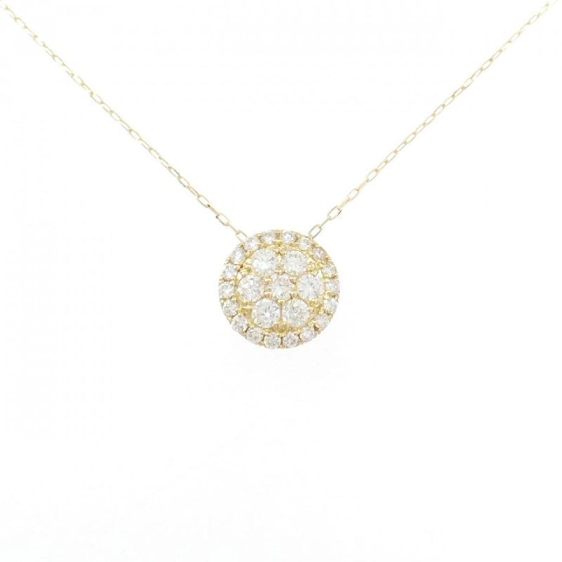 Dây chuyền kim cương K18YG 0.30CT - Hàng hiệu Chính hãng 858185