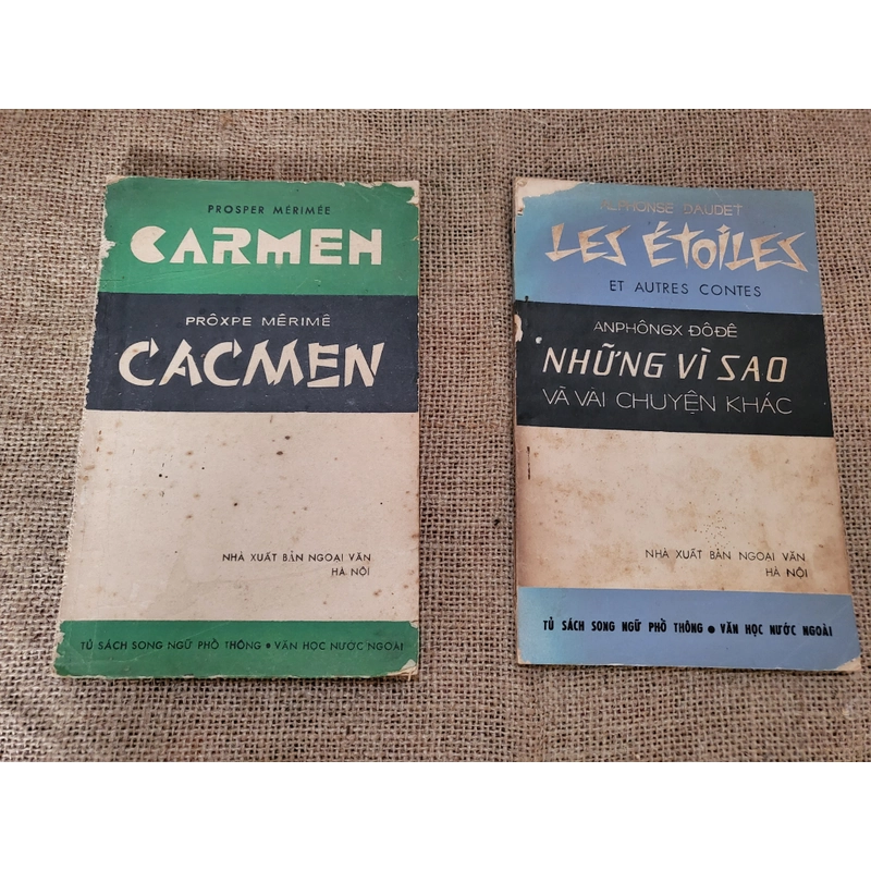 Truyện song ngữ Pháp- Việt , 2 cuốn : Carmen, Những vig sao  336753