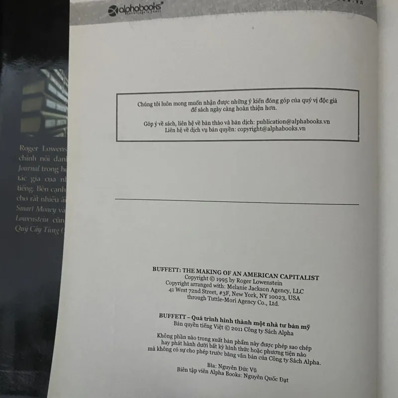 Warren Buffett-Roger Lowenstein. 1030629
