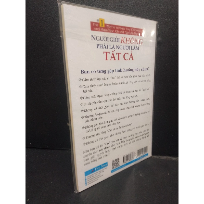 Người giỏi không phải là người làm tất cả mới 100% HCM2105 Donna M. Genett, Ph. D. SÁCH KỸ NĂNG 914426