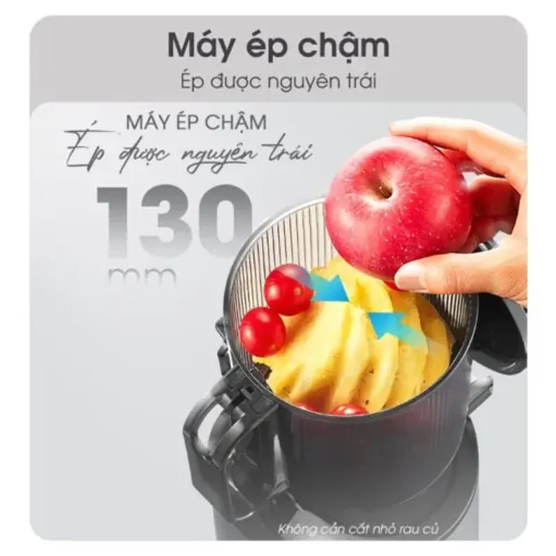 Máy ép chậm KALITE KSJ868 động cơ DC siêu khỏe ép kiệt bã 572352
