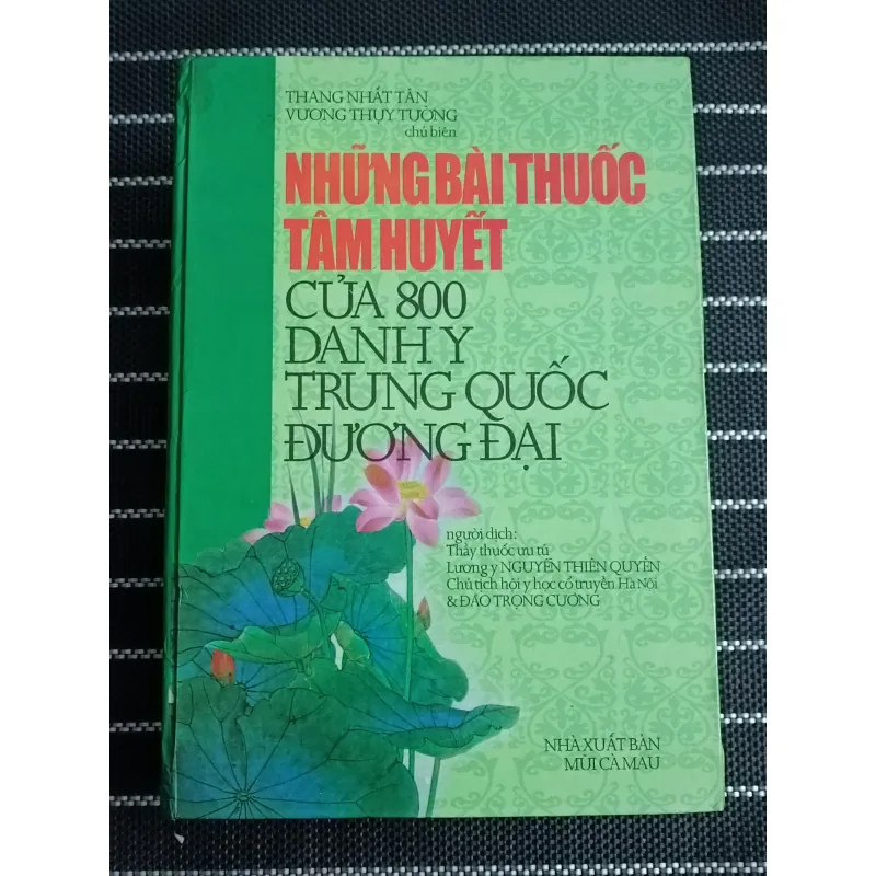 Những bài thuốc tâm huyết của 800 Danh y Trung Quốc đương đại 777834