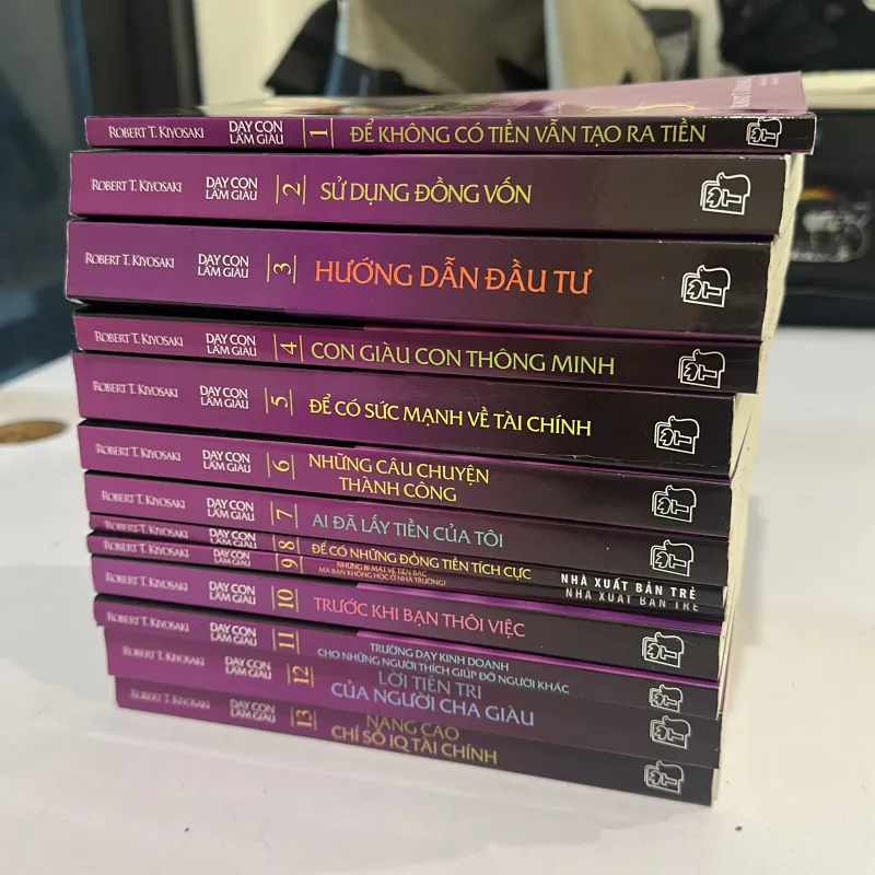 Cha Giàu Cha Nghèo - Robert T.Kiyosaki (trọn bộ 13 cuốn) 782813