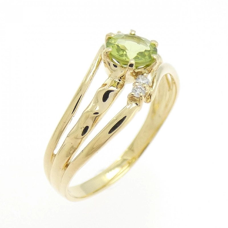 Nhẫn Peridot K18YG - Hàng hiệu Authentic 852235