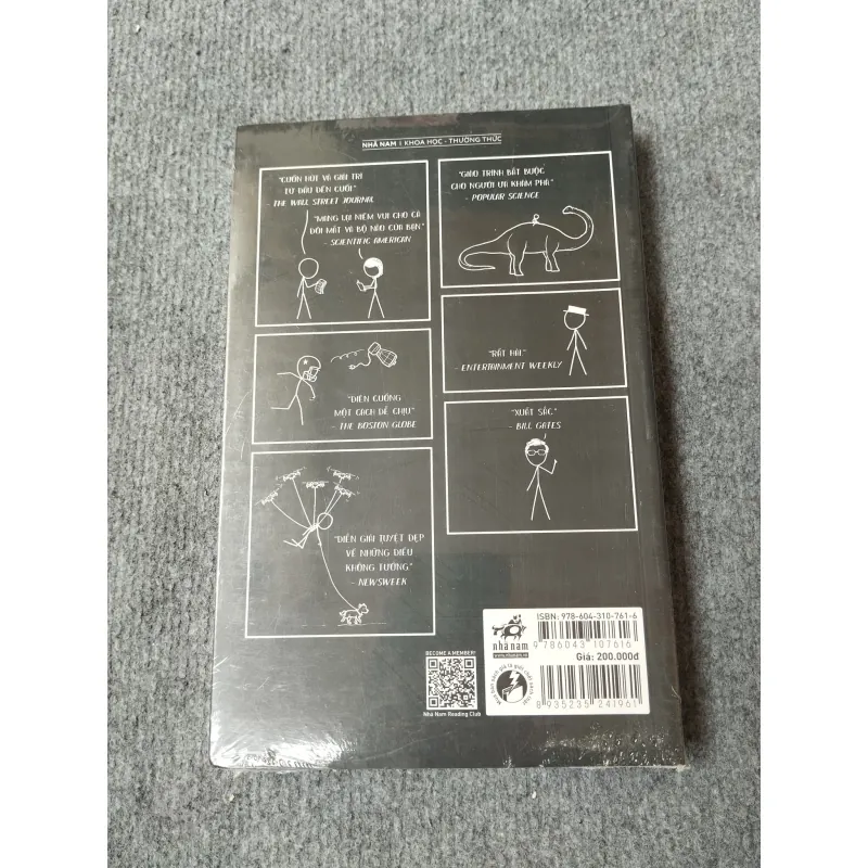 LÀM SAO ĐỂ...? LỜI KHUYÊN KHOA HỌC LẠ THƯỜNG CHO NHỮNG VẤN ĐỀ ĐỜI THƯỜNG - RANDALL MUNROE 717942