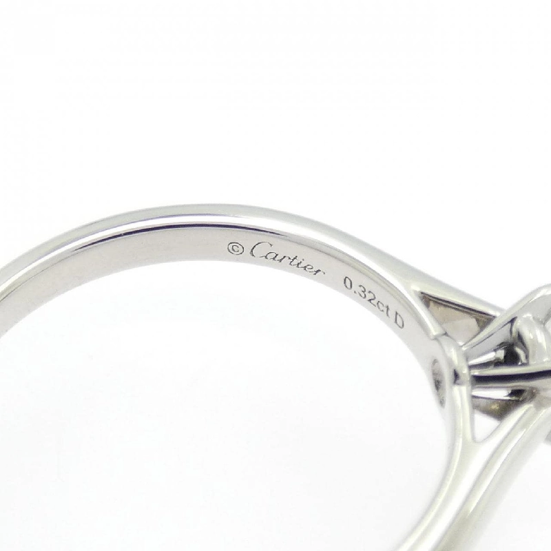 Cartier 1895 Solitaire Nhẫn 0.32CT - Hàng hiệu Chính hãng 837838