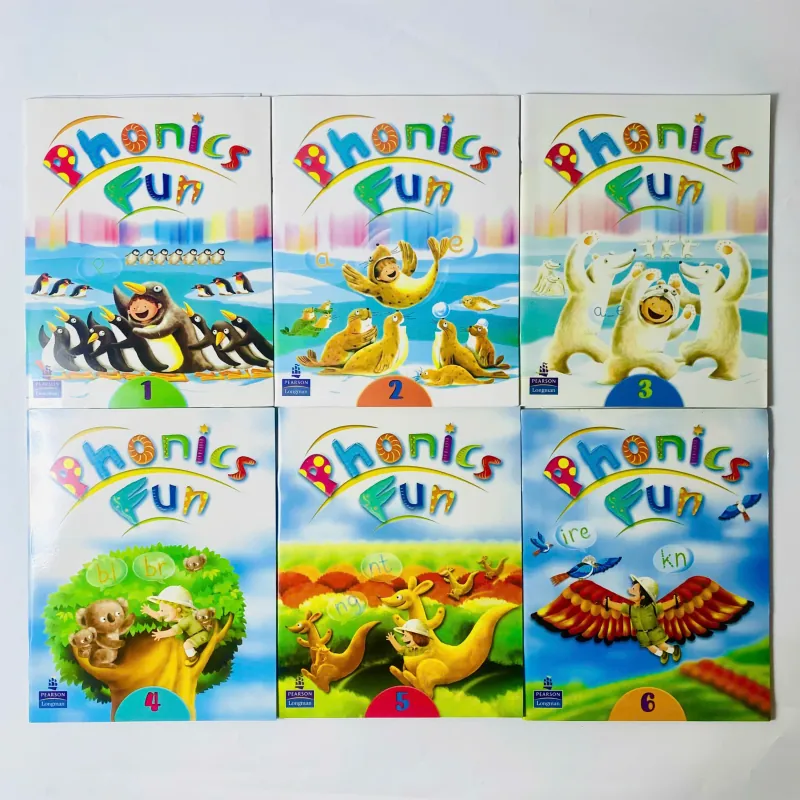 Phonics Fun (Sách nhập)- 6 levels kèm file nghe 795782
