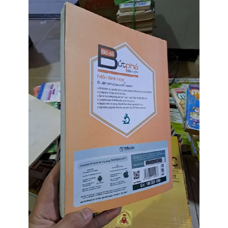 Bộ đề bứt phá điểm thi môn Sinh Học Chinh phục điểm thi THPT Quốc gia Đại học và Cao đẳng - 2019 mới 90% - SÁCH ĐỒNG GIÁ 19K - HCM0111 Blogmeo 281125 710034