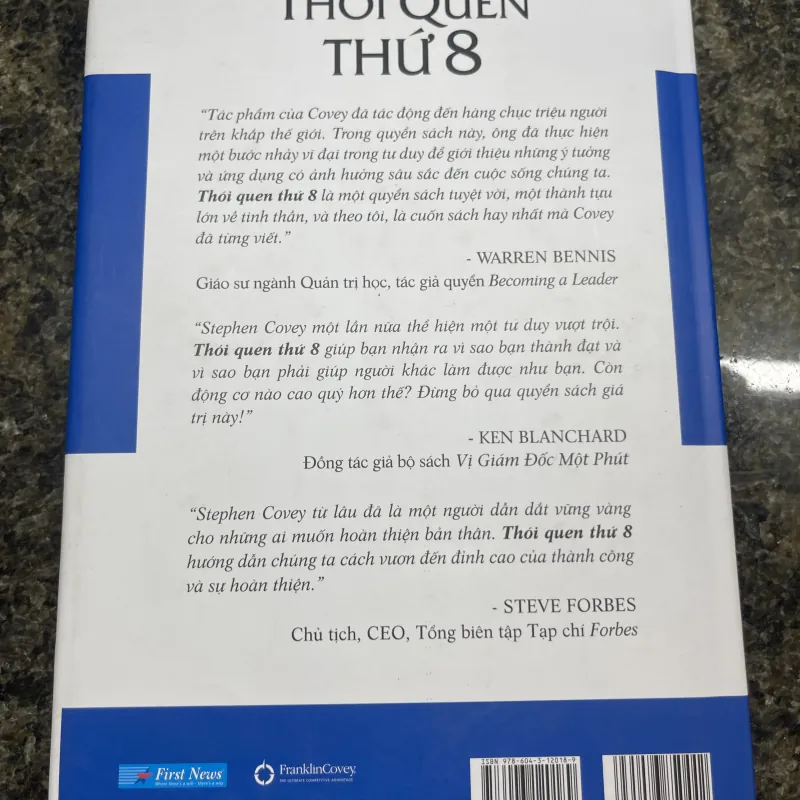 Thói quen thứ 8 Stephen R. Covey 1003019