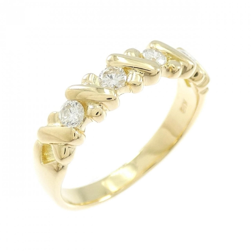 Nhẫn kim cương K18YG 0.20CT - Hàng hiệu chính hãng 851319