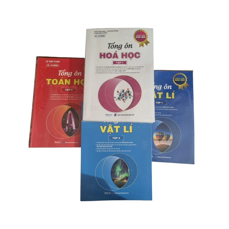 Sách tổng ôn A00 của nhà Moon theo chương trình mới 505563