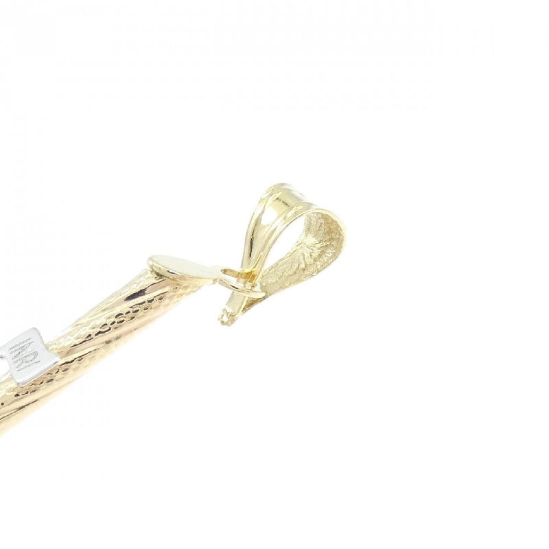 K18YG/K18WG Mặt dây chuyền hình chữ thập - Hàng hiệu Authentic 863894