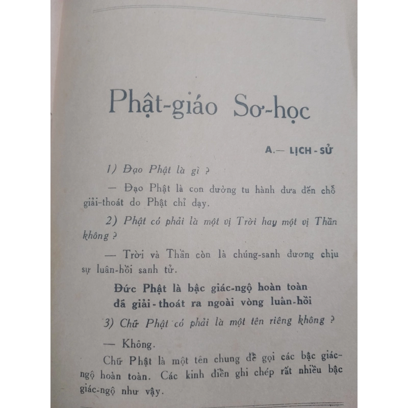 SƠ HỌC PHẬT GIÁO 
 518623