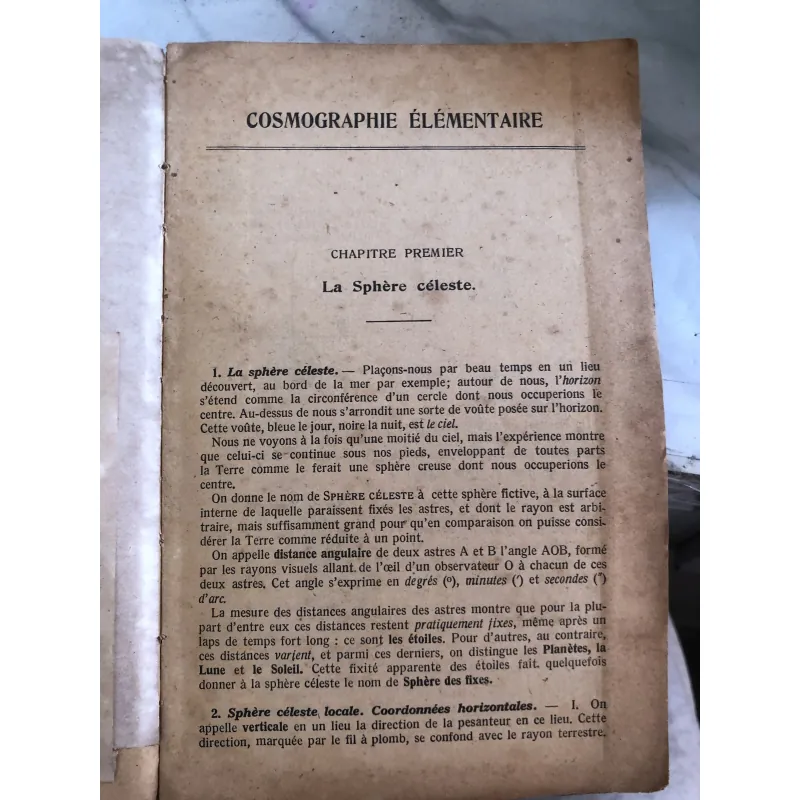 Cosmographie Classe de Philosophie  1027775