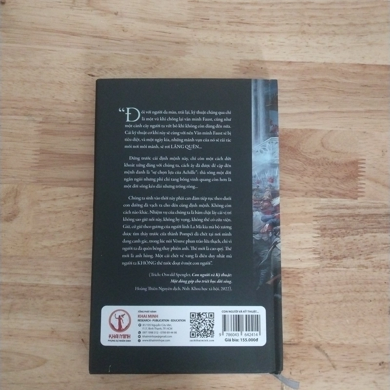 Con người và kỹ thuật - Oswald Spengler (bìa cứng) 543266