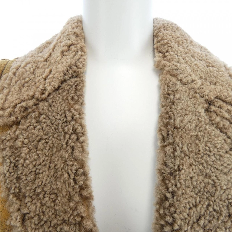 【Mã giảm giá】Áo khoác lông cừu MM6 642811