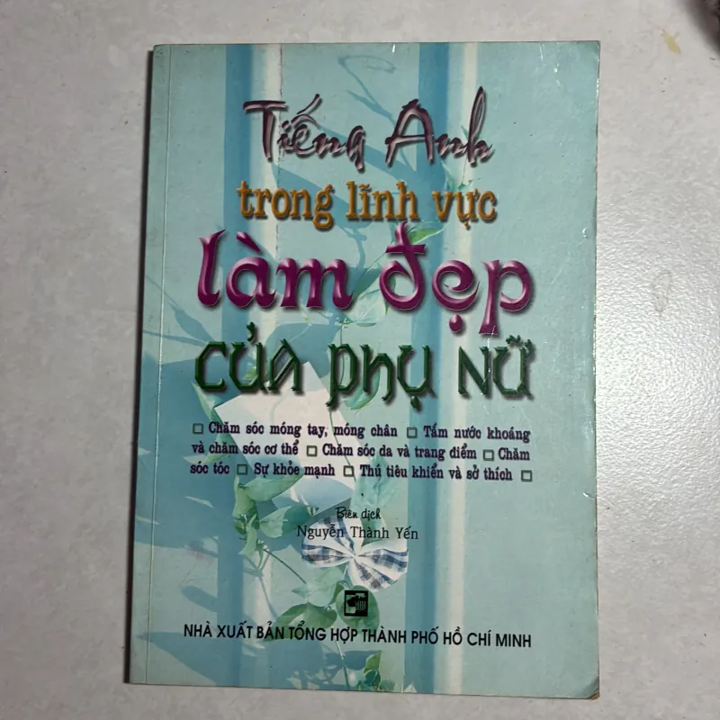 Tiếng Anh trong lĩnh vực làm đẹp của phụ nữ -Nguyễn Thành Yến 797576
