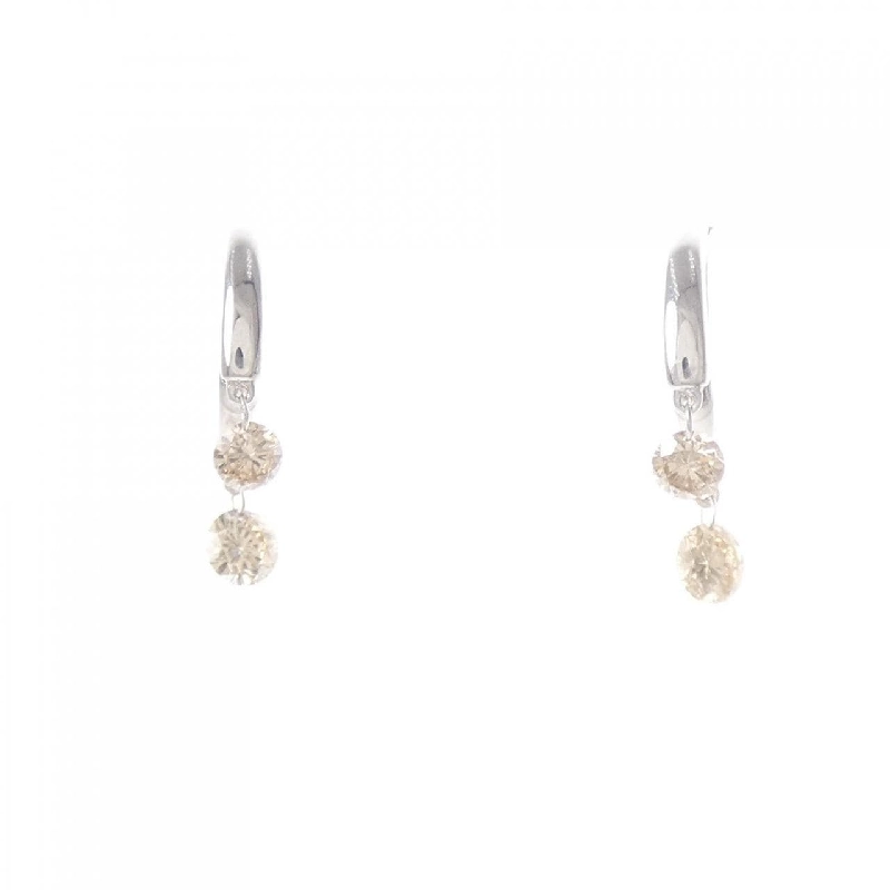 K18WG Bông tai kim cương 0.50CT - Hàng hiệu Chính hãng 869261