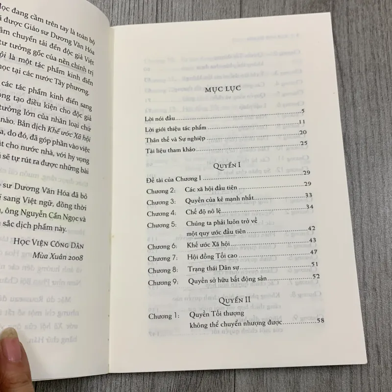 Khế ước xã hội - jean jacques rousseau. 7a3 783475