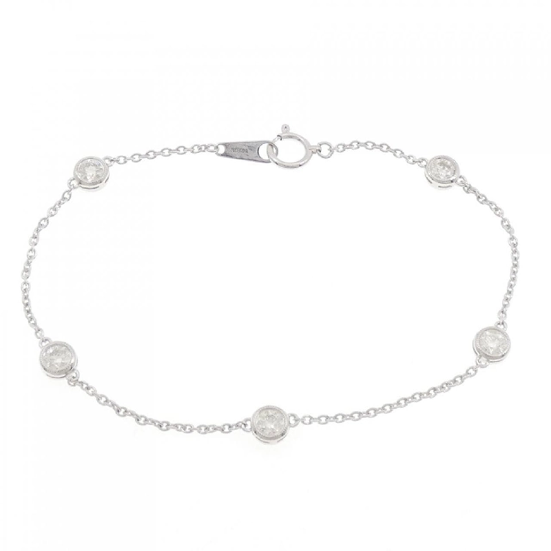 K18WG Vòng tay kim cương 1.01CT - Hàng hiệu Chính hãng 873273