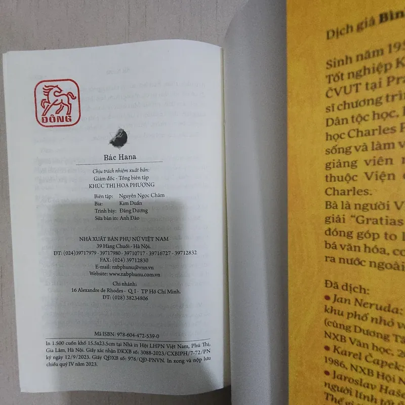 Sách Bác Hana 719210