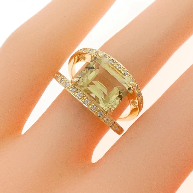 Nhẫn Quarz K18YG - Hàng hiệu Chính hãng 853314