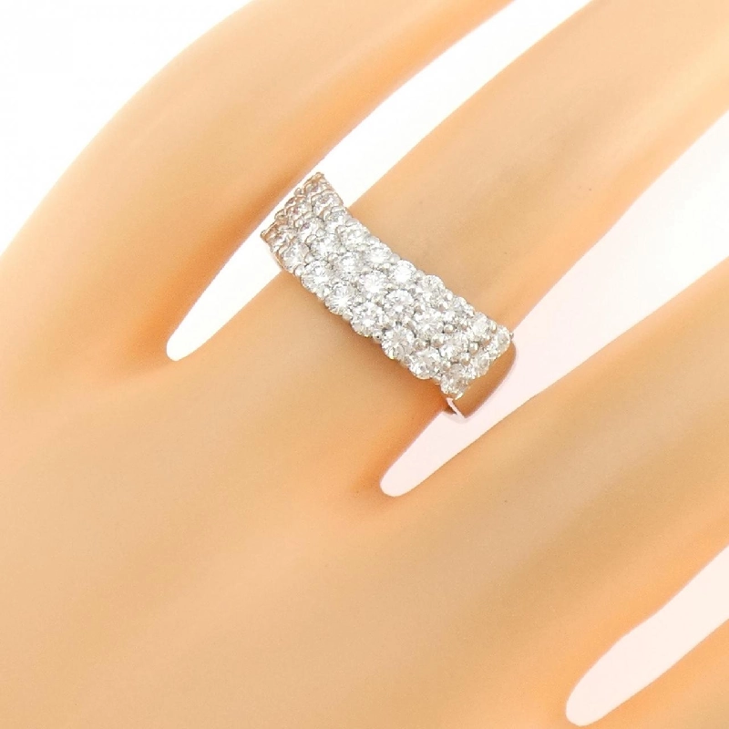 Nhẫn kim cương PT900 Pavé 1.085CT - Hàng hiệu Authentic 853312