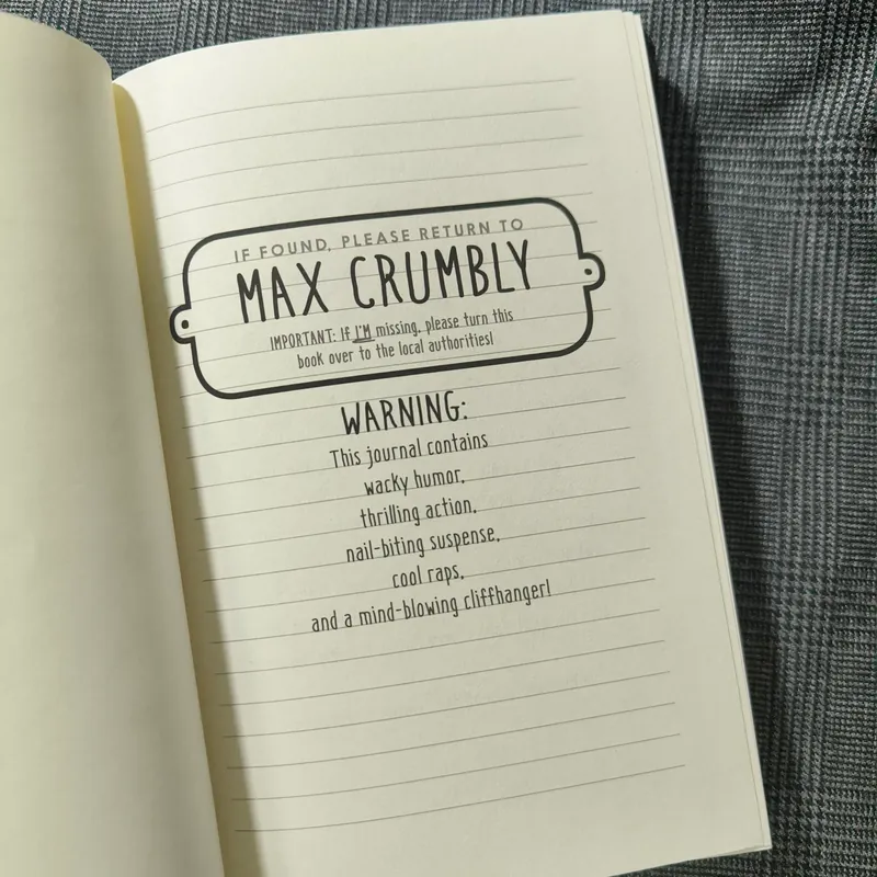 (Hardback) The Misadventures of Max Crumbly (Book 2) - Middle School Mayhem 712500