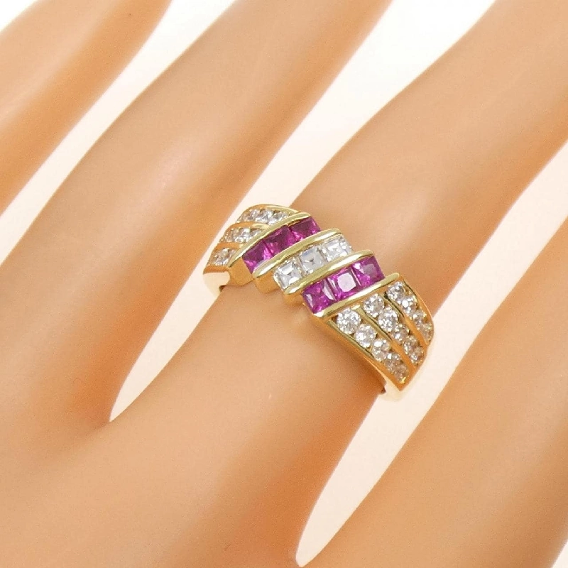 Nhẫn Ruby K18YG 0.45CT - Hàng hiệu Chính hãng 850557