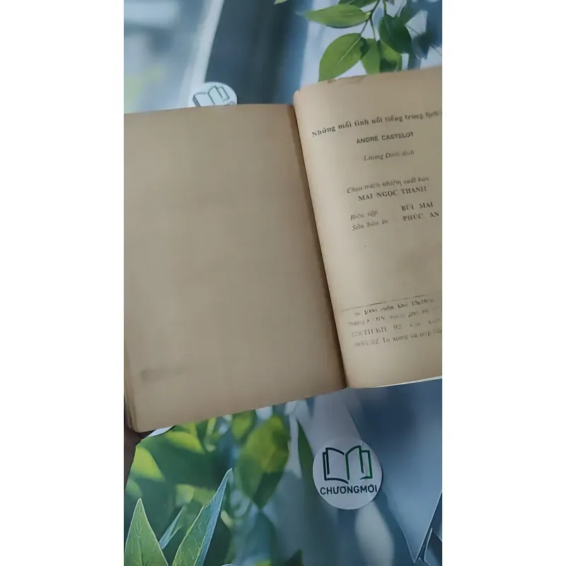 [XƯA] Những Mối Tình Nổi Tiếng Trong Lịch Sử (1993) - André Castelot 997855