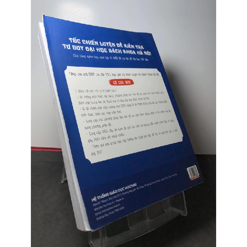 Tốc chiến luyện đề kiểm tra tư duy 2021 mới 90% bẩn nhẹ Nguyễn Quý Tiến HPB2808 GIÁO TRÌNH, CHUYÊN MÔN 458446