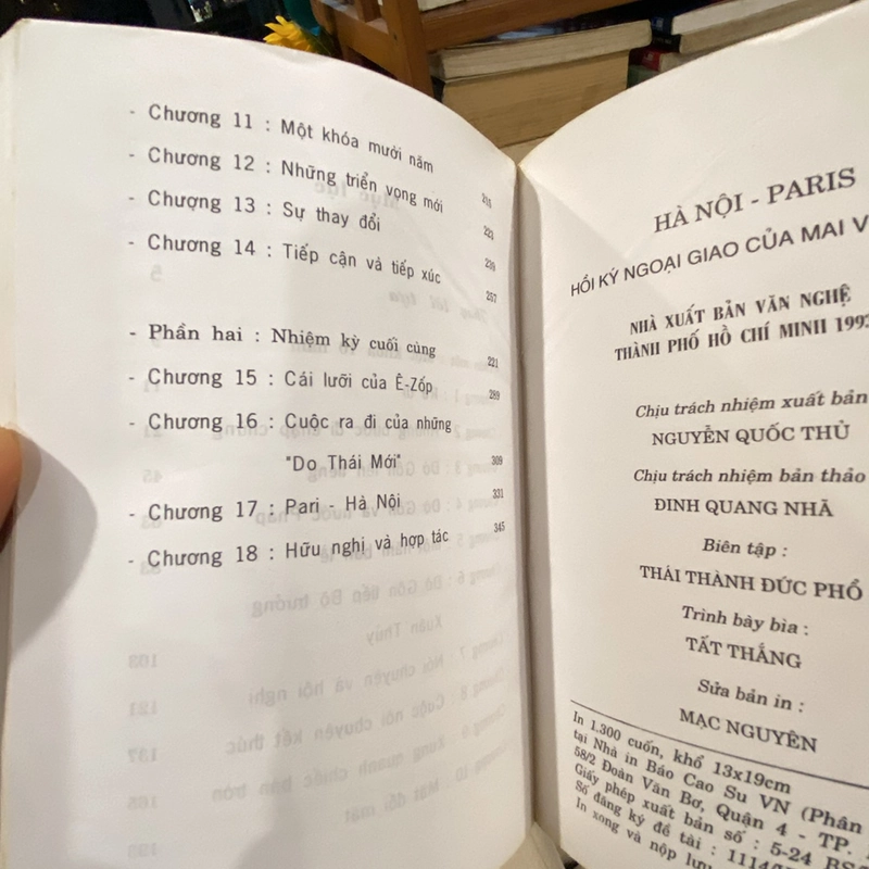 HÀ NỘI - PARIS, HỒI KÝ NGOẠI GIAO CỦA MAI VĂN ĐỘ 458865